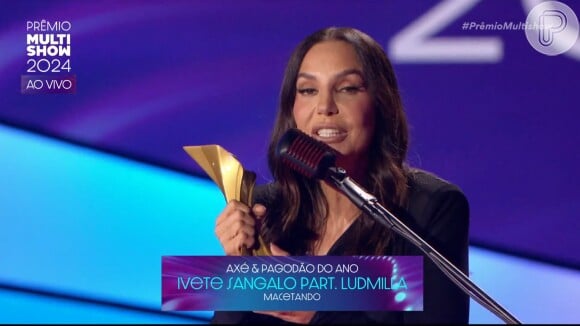 Ivete Sangalo cometeu duas gafes no Prêmio Multishow 2024: soltou palavrão ao vivo na Globo e esqueceu de citar Ludmilla