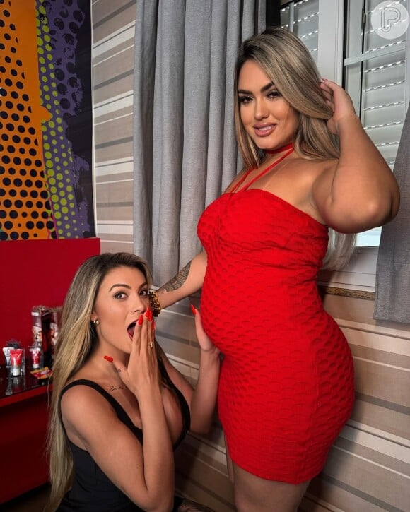 Vídeo pornô de Andressa Urach com mulher grávida gerou revolta na web e pedidos de respeito pelo bebê