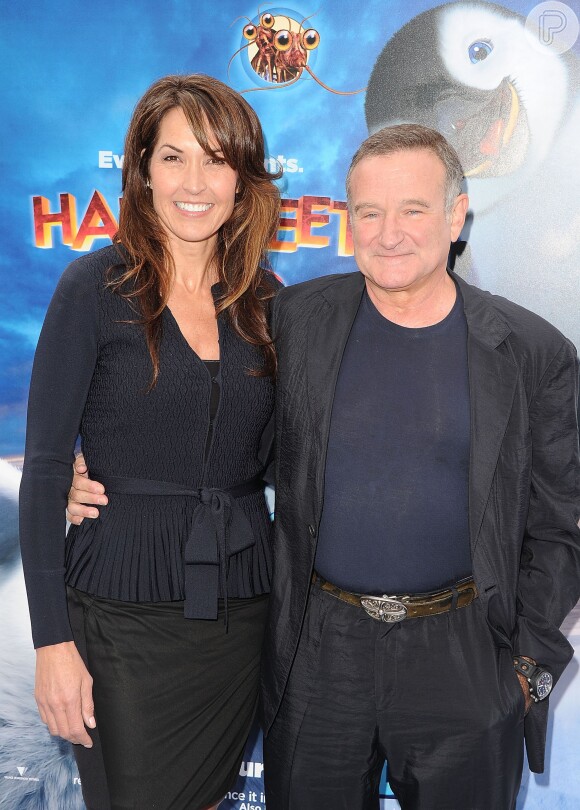 Susan Schneider é viúva de Robin Williams. Os dois eram casados desde de 2011. De acordo com o site 'TMZ', Susan briga na justiça com os filhos do ator, que pedem para a designer deixar residência onde mora e onde vivia com o astro até a sua morte