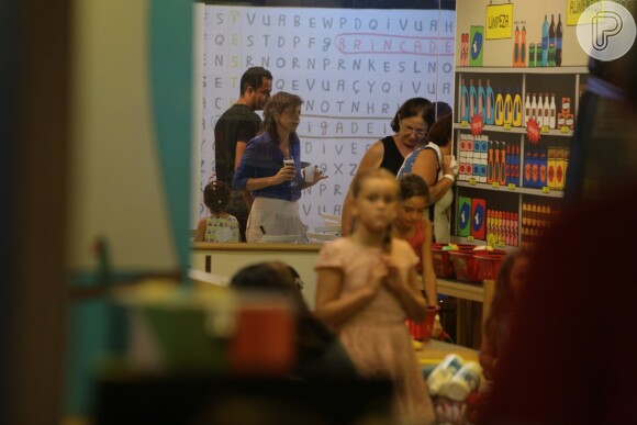 Drica Moraes, afastada de 'Império', festeja aniversário de 6 anos do filho, em 3 de fevereiro de 2015