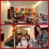 Raissa Machado, rainha de bateria da Unidos do Viradouro, reuniu a família para passar seu último Natal sem ser mãe