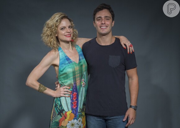 Luís (Thiago Rodrigues) e Laila (Maria Eduarda Carvalho) serão irmãos gêmeos em 'Sete Vidas'