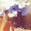 Como uma boa turista, Paolla fez um registro de um dos cenários mais bonitos do país. 'Praça das Armas', escreveu ela em seu Instagram em 1º de abril