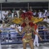 A atriz Thaila Ayala foi musa do Carnaval da Grande Rio