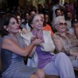  Gloria Pires, Fernanda Montenegro e Nathalia Timberg estiveram presentes na coletiva de imprensa de 'Babil&ocirc;nia', realizada nesta quarta-feira (25 de fevereiro de 2015) 