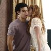 Gaby (Sophia Abrahão) e Emerson (Sergio Malheiros) se beijaram pela primeira vez na cena que foi ao ar no último dia 26 na novela das sete