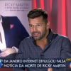 Ricky Martin comentou a notícia que teria morrido em acidente de carro: 'Uma coisa horrível'