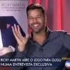 Ricky Martin falou que não pretende continuar solteiro: 'Estou aberto para o amor'