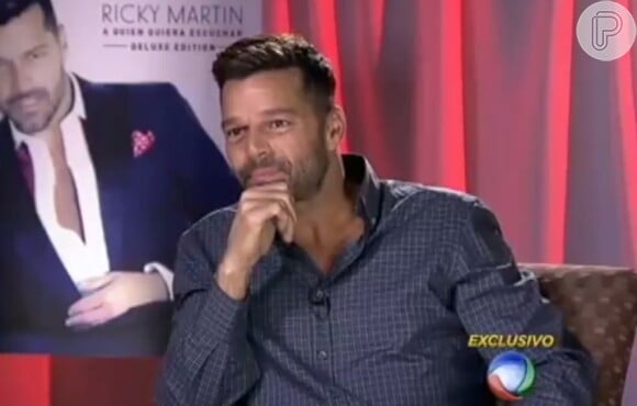 Ricky Martin filosofou ao falar da vida: 'Lá no final eu vou poder dizer que vivi bem e sem fazer mal a ninguém'