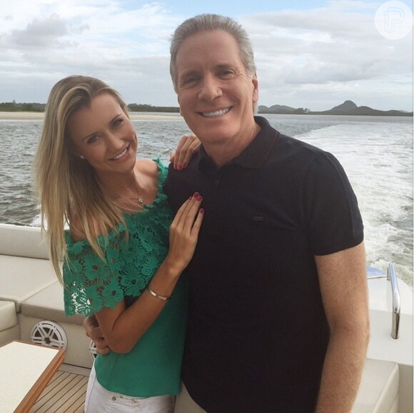 Roberto Justus e Ana Paula Siebert vão se casar no dia 30 de abril