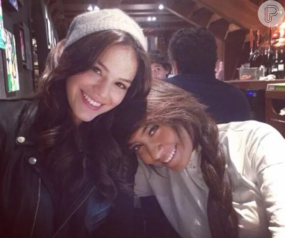 A amizade de Bruna Marquezine e Rafaella continua mesmo após fim do namoro da atriz com Neymar