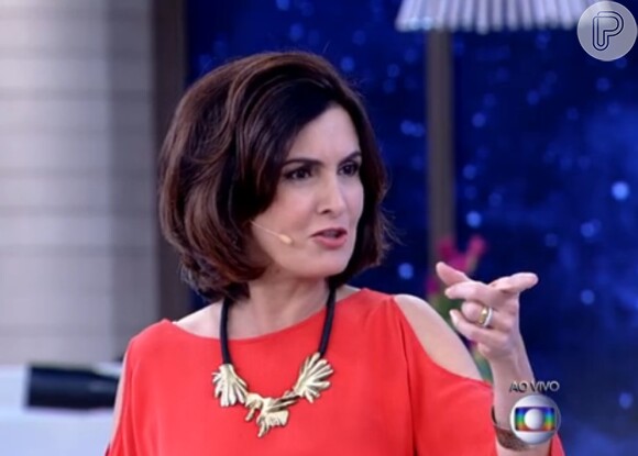 Fátima Bernardes afirmou no 'Encontro' desta terça-feira, 17 de março de 2015, que não tem vontade de ver um ET: 'Tenho medo'