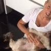 Xuxa também apresentou Lully, em vídeo postado no Facebook