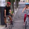 Rodrigo Hilbert conta para Angélica que está começando a levar Fernanda Lima para pedalar com ele