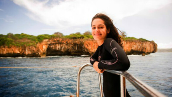 Maria Flor fez aulas de mergulho para 'Sete vidas': 'No mar foi mais fácil'