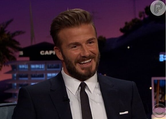 David Beckham conta, no 'The Late Late Show with James Corden', que foi ao primeiro encontro amoroso do filho Brooklyn, em 31 de março de 2015