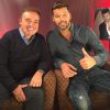Ricky Martin também foi entrevistado por Gugu