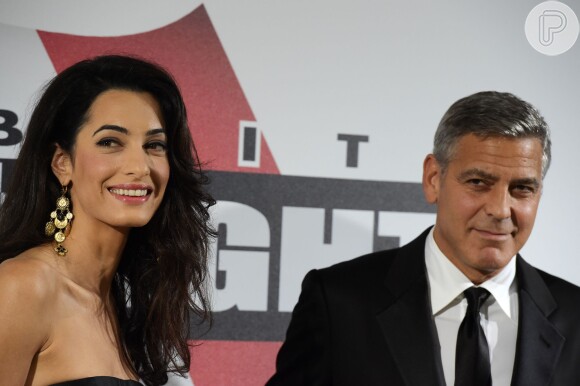 George Clooney e Amal Alamuddin vão comemorar o aniversário de 54 anos do ator nas propriedades de Laglio