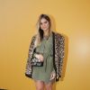 A blogueira Thassia Naves também esteve no primeiro dia da São Paulo Fashion Week, nesta segunda-feira, 13 de abril de 2015