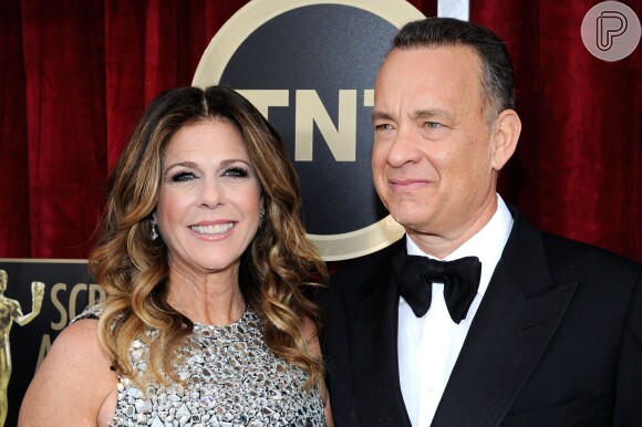 Rita Wilson, mulher de Tom Hanks, revelou que passou por mastectomia após ser diagonisticada com câncer de mama