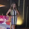 Na coletiva de imprensa da temporada 2015 do 'SuperStar', Fernanda Lima optou por um look da grife Versace de R$ 7 mil