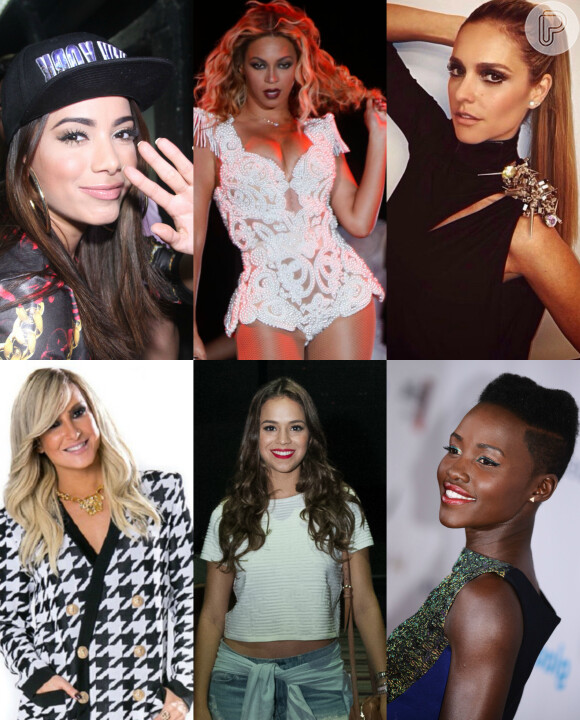 Anitta, Beyoncé, Fernanda Lima, Claudia Leitte, Bruna Marquezine, Lupita Nyong'o e mais famosas adoram usar looks valiosos. Relembre preços!