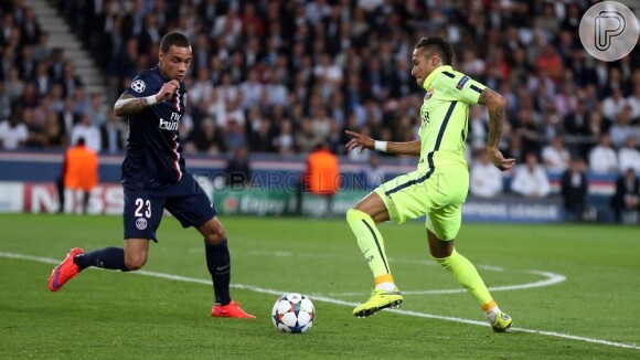 O Barcelona, de Neymar, jogou contra o Paris Saint-Germain