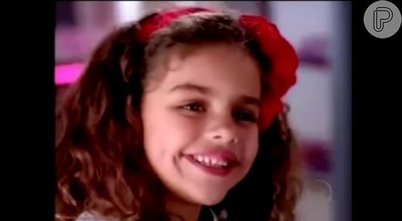 Aos 5 anos, Paloma gravou comercial ao lado de Xuxa