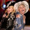 Madonna canta no especial de MTV de Miley Cyrus, exibido em janeiro de 2014, e causou um frisson na internet ao fazer um dueto de 'We Can't Stop'