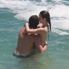 Em janeiro, Sergio Guizé e Nathalia Dill foram flagrados em praia do Rio em clima de romance
