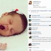 Mais cedo, a atriz deu bom dia com a foto de um bebê em um post na sua conta do Instagram. Após a notícia se tornar pública, vários fãs da atriz parabenizaram a futura mamãe pela gravidez