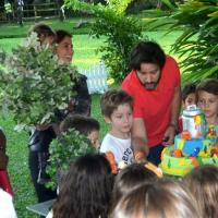 Giovanna Antonelli e Murilo Benício comemoram aniversário de 8 anos de Pietro