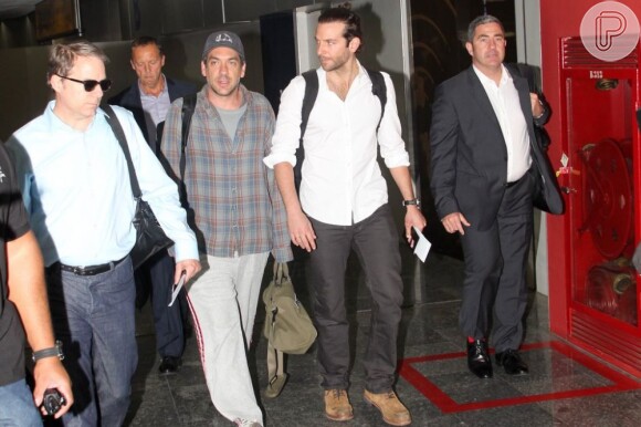 Bradley Cooper e elenco de 'Se Beber, Não case - Parte II' desembarca no Rio de Janeiro, em 28 de maio de 2013