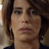 Beatriz (Gloria Pires) acha que Inês (Adriana Esteves) conseguiu provas de que ela matou Sebastiçao (Nelson Xavier), na novela 'Babilônia'