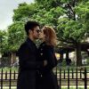 Sophia Abrahão e Sergio Malheiros trocaram beijo apaixonado em viagem a Nova York, nos Estados Unidos