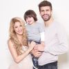 Milan tem 2 anos e é o filho mais velho de Shakira e Gerard Piqué