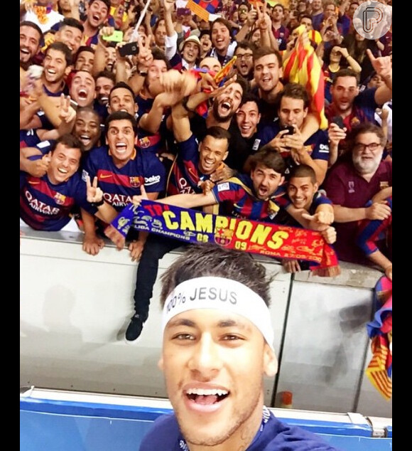 Neymar é campeão de novo pelo Barcelona. Time catalão superou o Juventus, 3 x 1, com um gol do brasileiro, e venceu a Liga dos Campeões da UEFA, na tarde deste sábado, 6 de junho de 2015