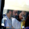 Monica Iozzi e o namorado, o produtor Felipe Atra, jantaram, em clima de intimidade, em restaurante da Barra da Tijuca, Zona Oeste do Rio de Janeiro, na noite deste sábado, 6 de junho de 2015