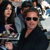 Brad Pitt está viajando pelo mundo para divulgar sue novo filme 'Guerra Mundial Z'