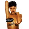 Rihanna posou com os seios de fora para a capa do álbum 'Unapologetic' e para os cartazes da 'Diamonds World Tour'