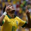 Neymar posta mensagem no Instagram parabenizando a todos pela vitória do Brasil sobre o Japão em 15 de junho de 2013