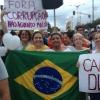 Gaby Amarantos foi às ruas protestar junto com milhares de Brasil