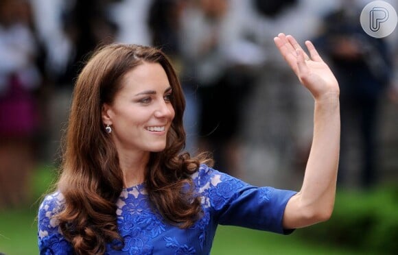 Kate Middleton está grávida de 12 semanas