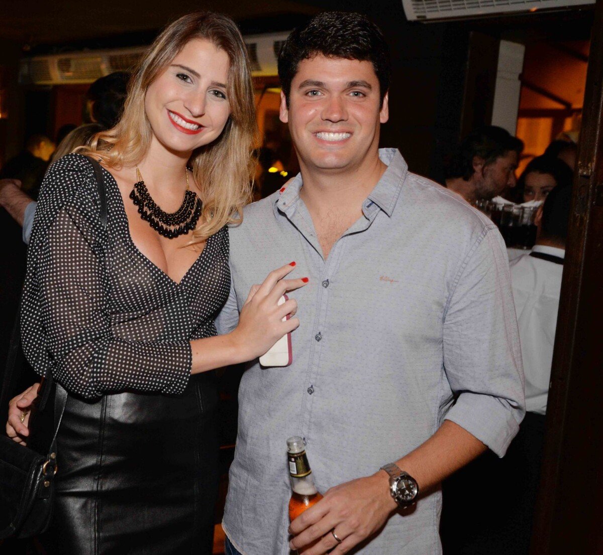 Foto Renata Heilborn e o marido, o jornalista esportivo da emissora