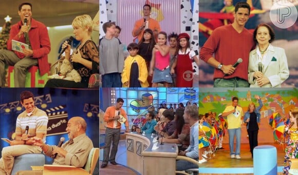 Marcio Garcia apresentou o 'Gente Inocente', programa semanal voltado para o público infantil, de janeiro de 2000 a agosto de 2002 na TV Globo