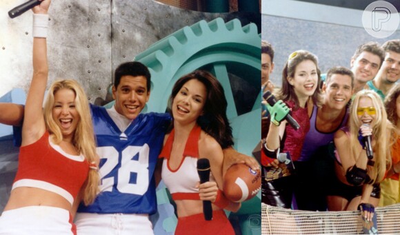 Ao lado de Ana Furtado e Danielle Winits,  Márcio Garcia comandou o 'Ponto a Ponto', gincana televisiva, de março a agosto de 1996