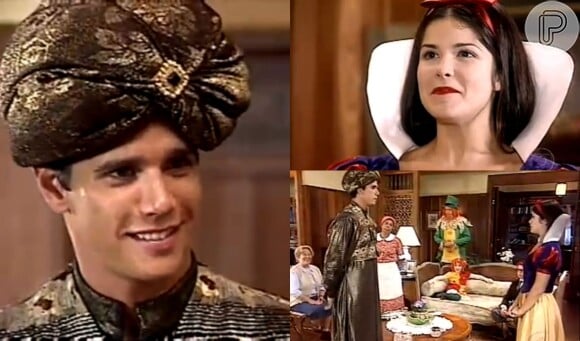 Em 2002, Marcio foi o príncipe da Branca de Neve (Samara Felippo) em 'Sítio do Picapau Amarelo'