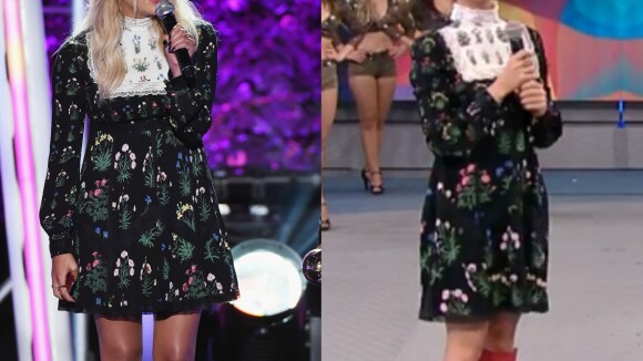 Isis Valverde repete vestido Valentino de R$ 26 mil usado por Ashley Benson