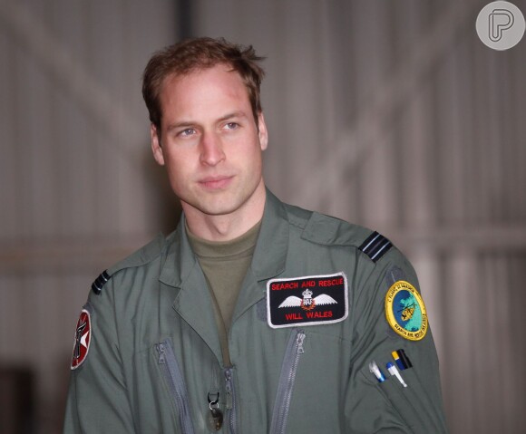 Príncipe William começou nesta segunda-feira, dia 13 de julho de 2015, seu trabalho como piloto de resgate aéreo, no Reino Unido