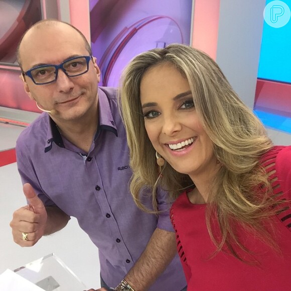 Ticiane Pinheiro e Britto Jr. comandaram o último 'Programa da Tarde' ao vivo na sexta-feira, 10 de junho de 2015